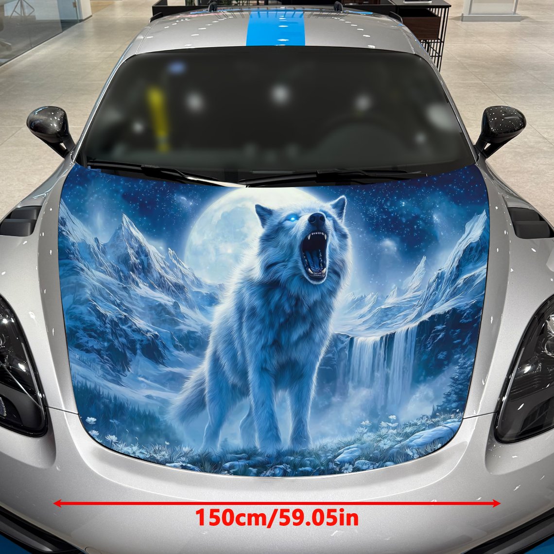 Kış Dağ Gece Manzarası Kurt Ar - Car Accessories For Winter incelemesi ve fiyatı