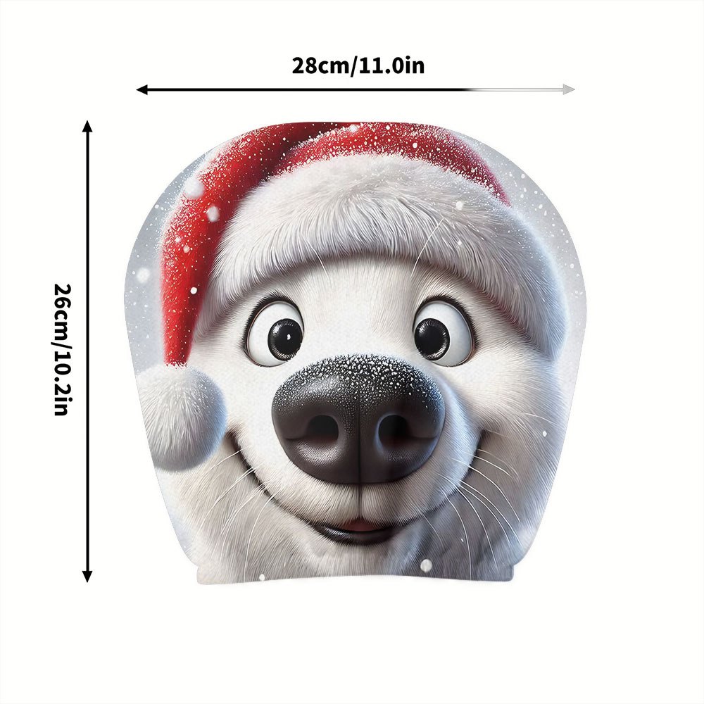 2 adet Noel şapkaları, sevimli - Car Accessories For Winter incelemesi ve fiyatı