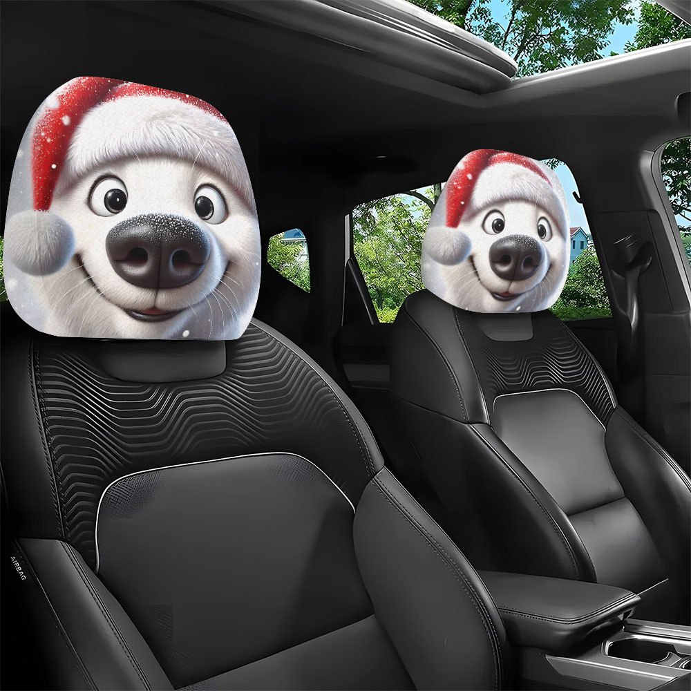 2 adet Noel şapkaları, sevimli - Car Accessories For Winter incelemesi ve fiyatı